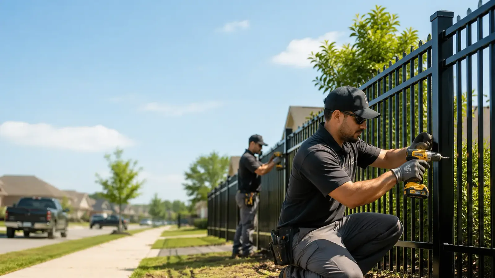 Metal Fence Installation in Lamar, IN